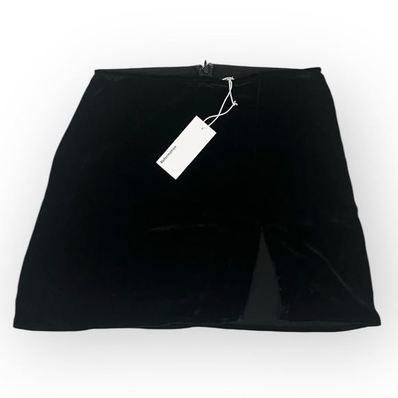 Reformation Black Mini Skirt - Picture 3 of 7